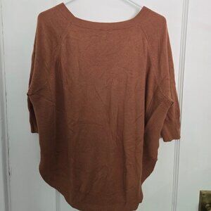 Express Medium Sleeve Brown Sweater – Cozy & Stylish